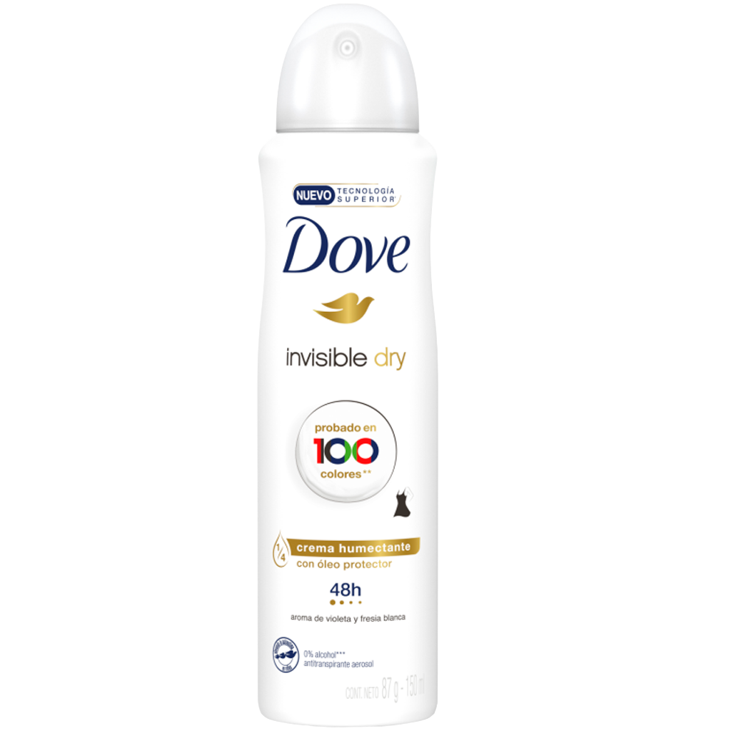 ANTITR AEROSOL MUJER INVISIBLE DRY