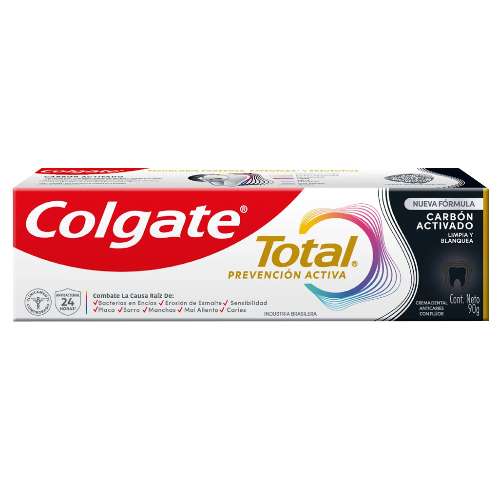 DENTIFRICO TOTAL 12 CARBON ACTIVADO