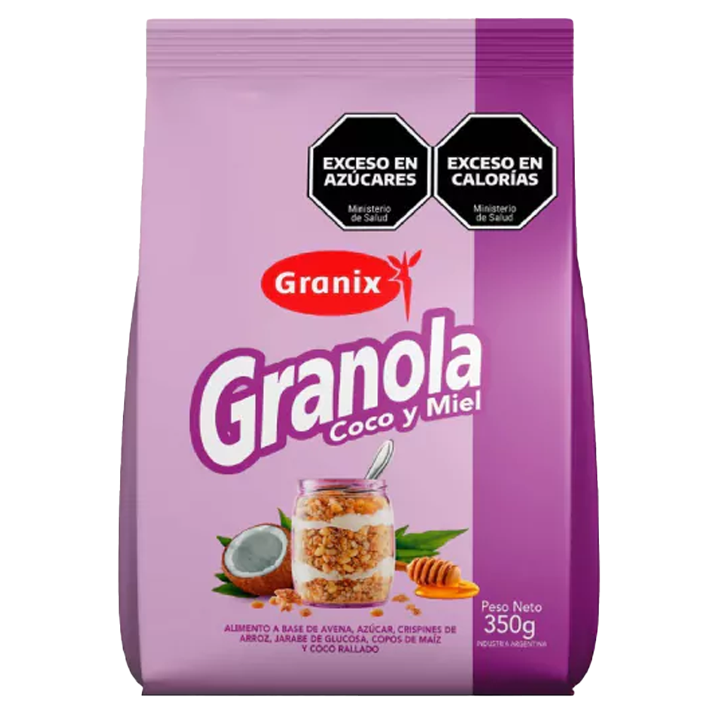 CEREALES GRANOLA CROCANTE COCO Y MIEL