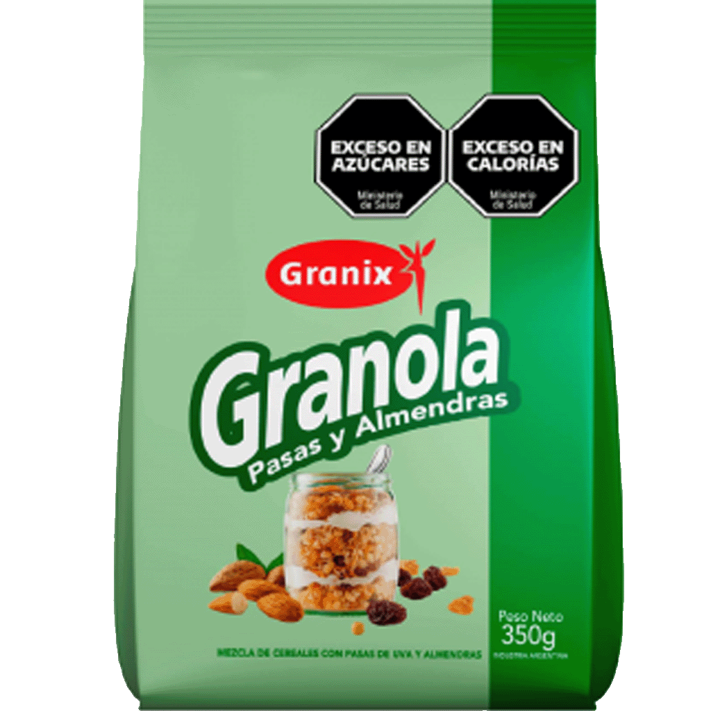 GRANOLA CROCANTE ALMENDRAS Y PASAS