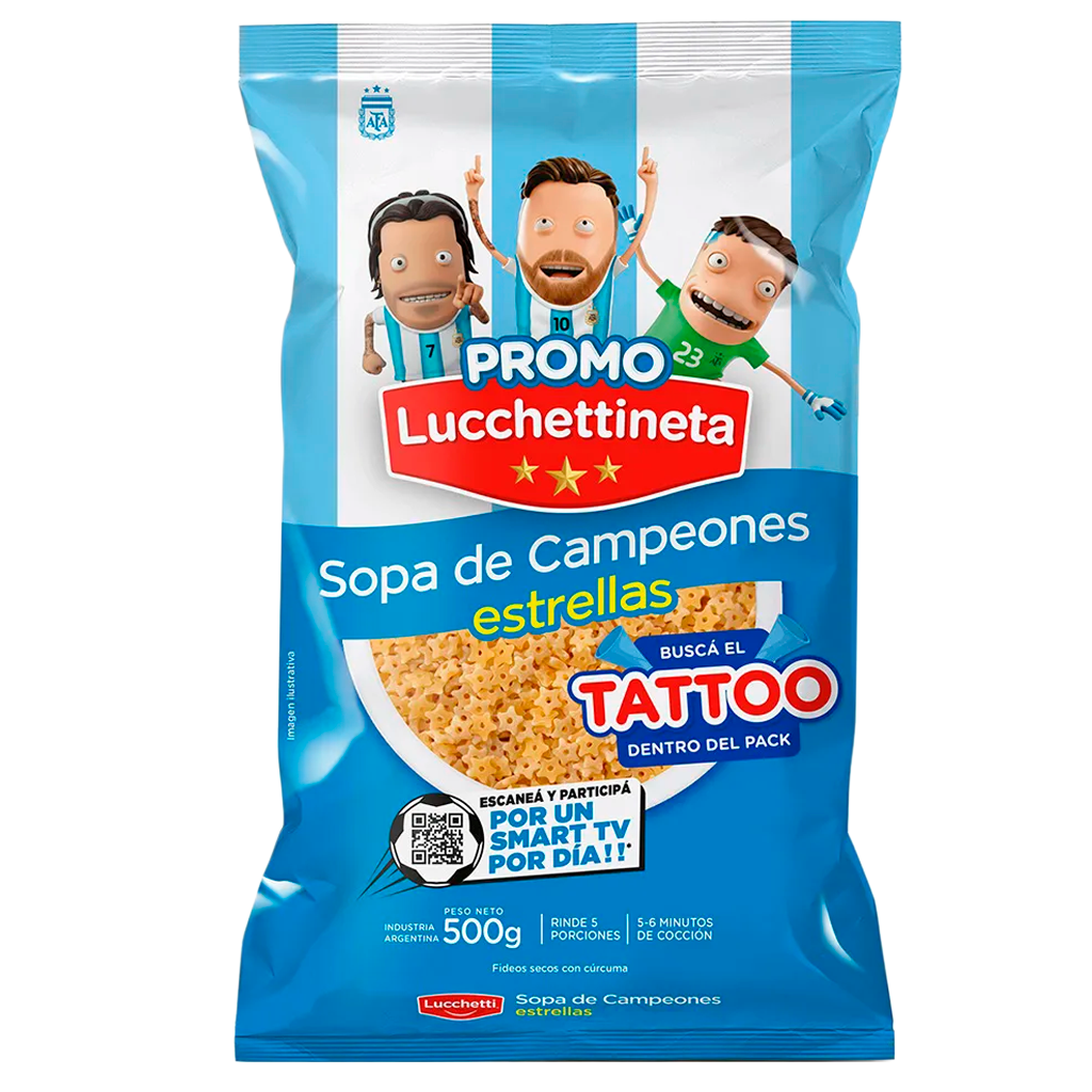 FIDEOS ESTRELLAS