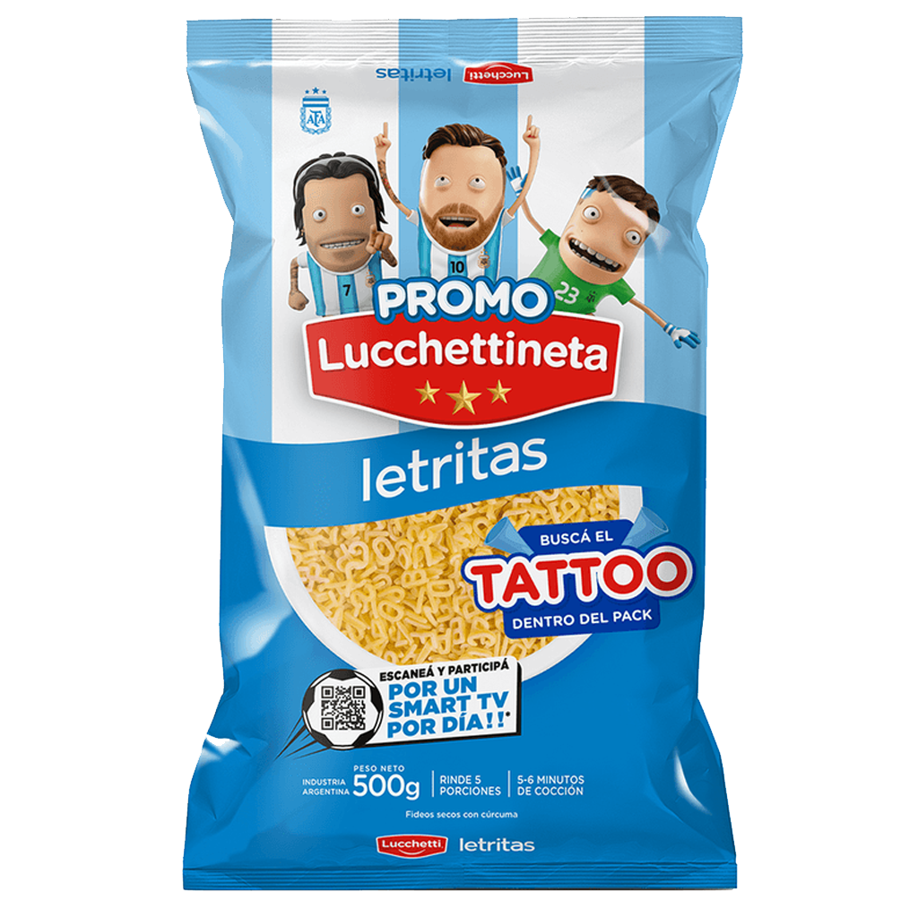 FIDEOS LETRITA