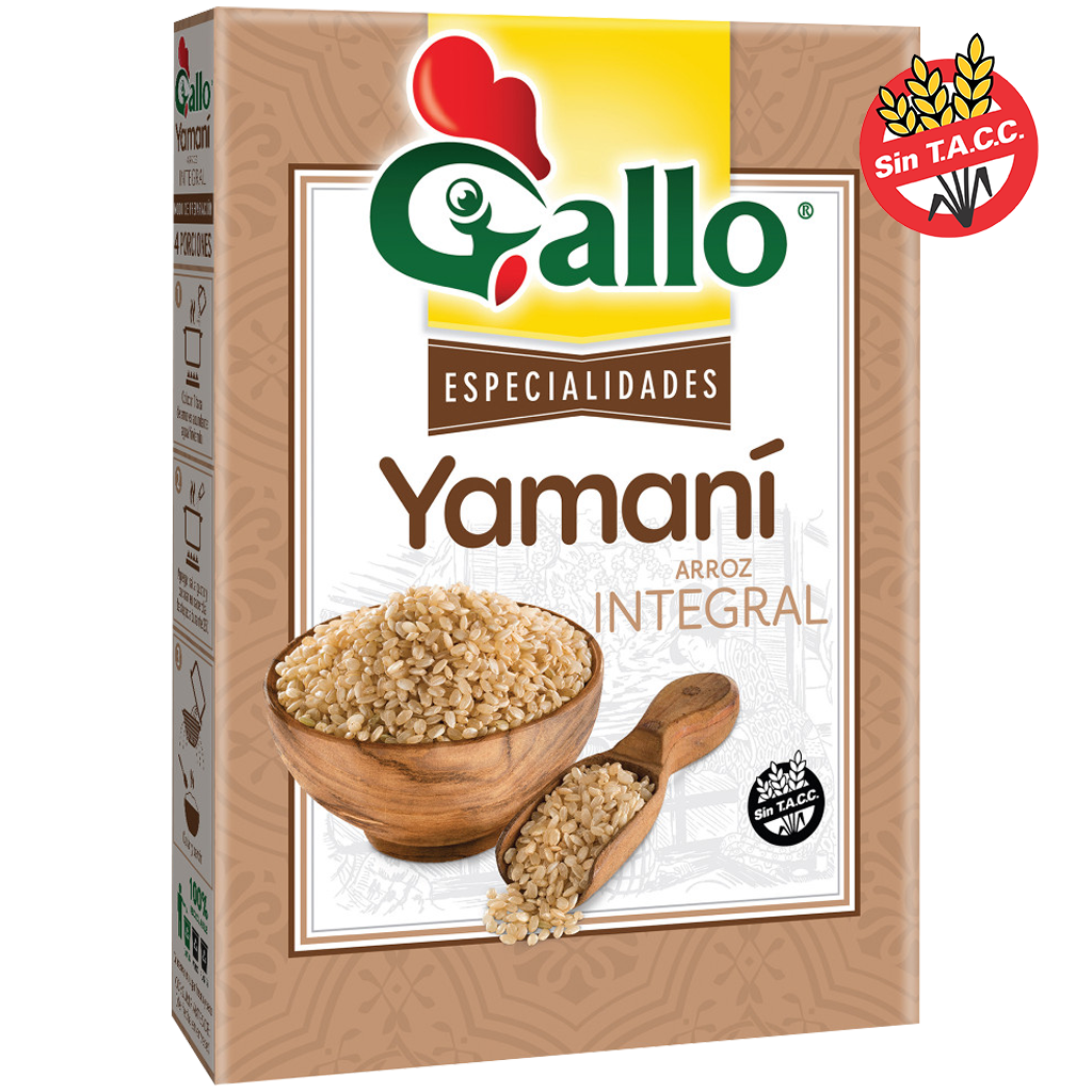 ARROZ INTEGRAL YAMANI SIN TACC