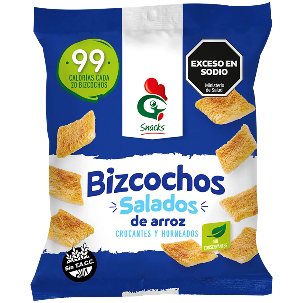 BIZCOCHOS ARROZ SALADOS