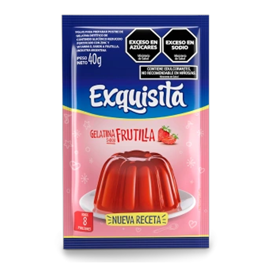 GELATINA FORTI FRUTILLA