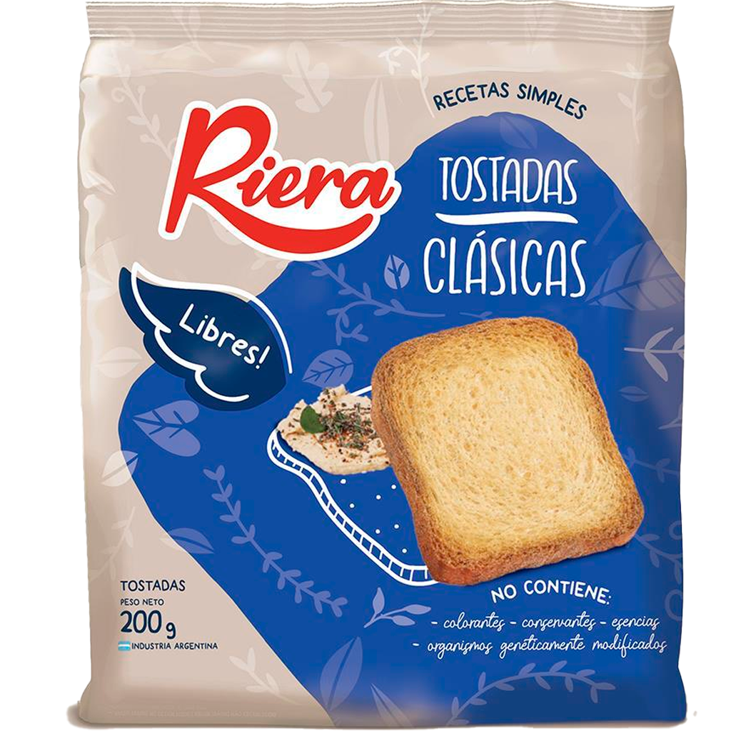 TOSTADAS CLASICAS LIBRES