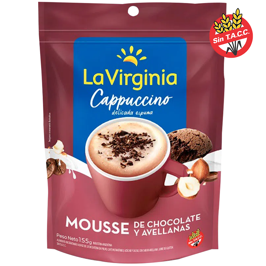 CAPUCCINO MOUSSE CHOCOLATE Y AVELLANAS
