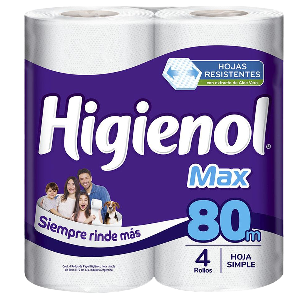 PAPEL HOJA SIMPLE MAX x4