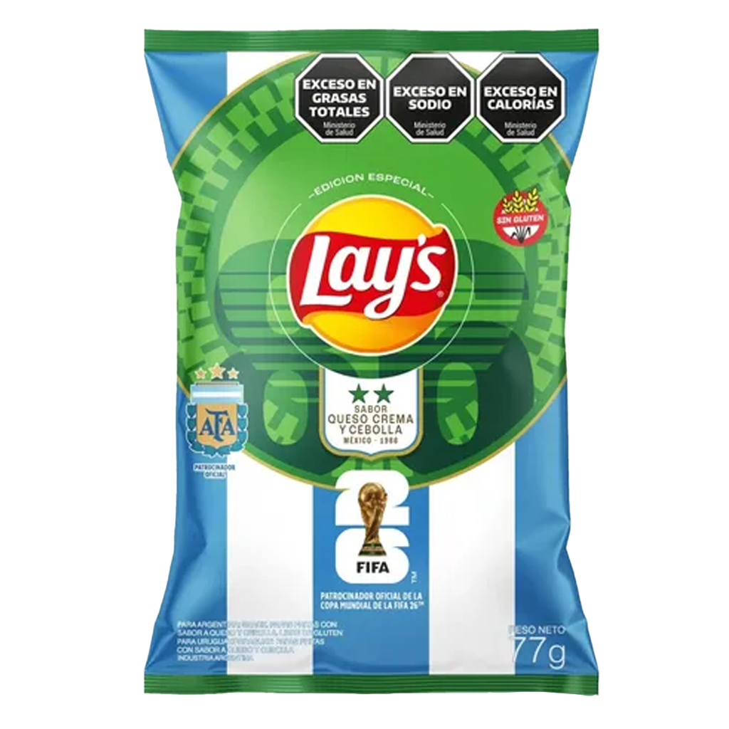 PAPAS FRITAS QUESO Y CEBOLLA