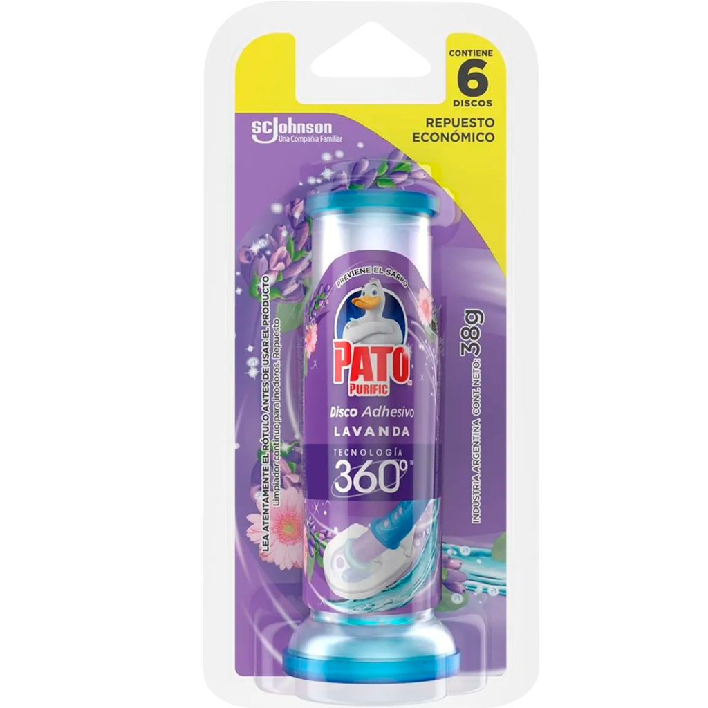 DISCOS ADHESIVOS LAVANDA