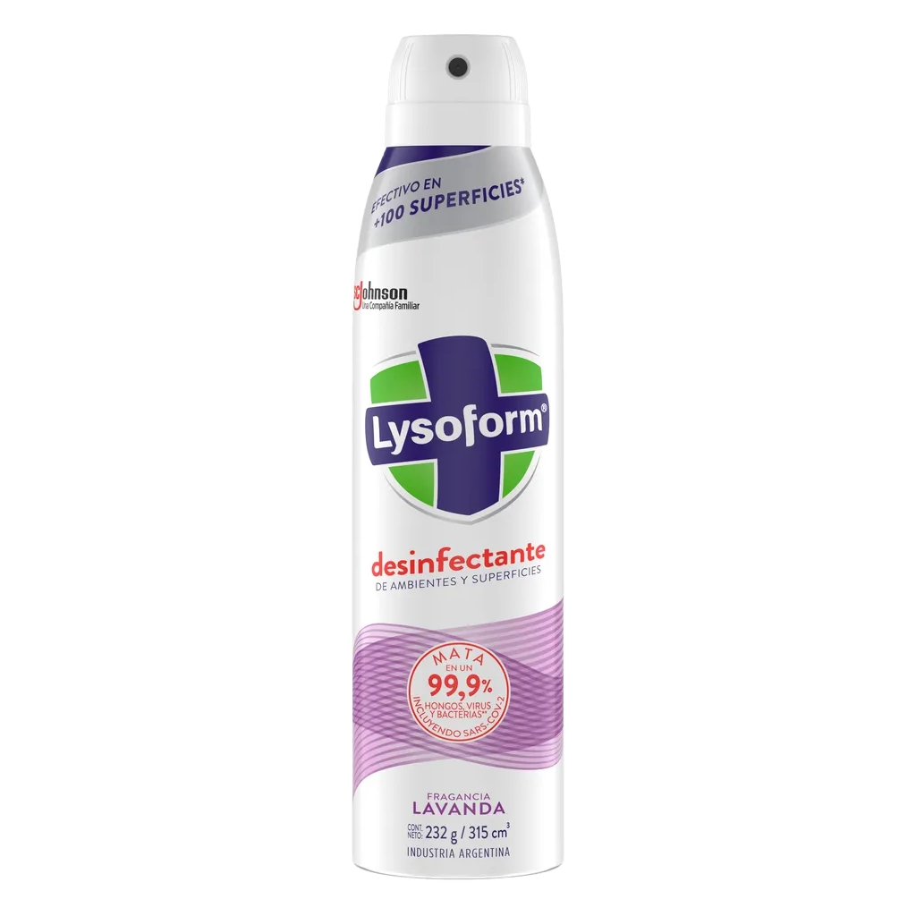 DESINFECTANTE AEROSOL LAVANDA