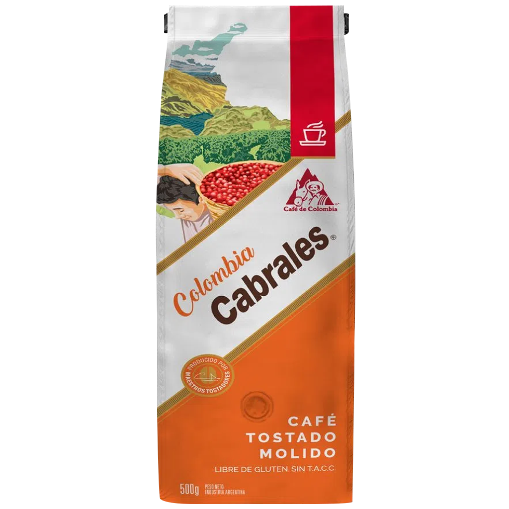 CAFE MOLIDO TOSTADO COLOMBIA