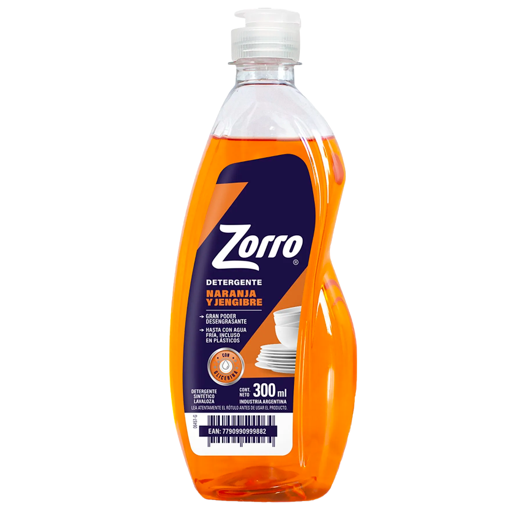 DETERGENTE NARANJA JENGIBRE