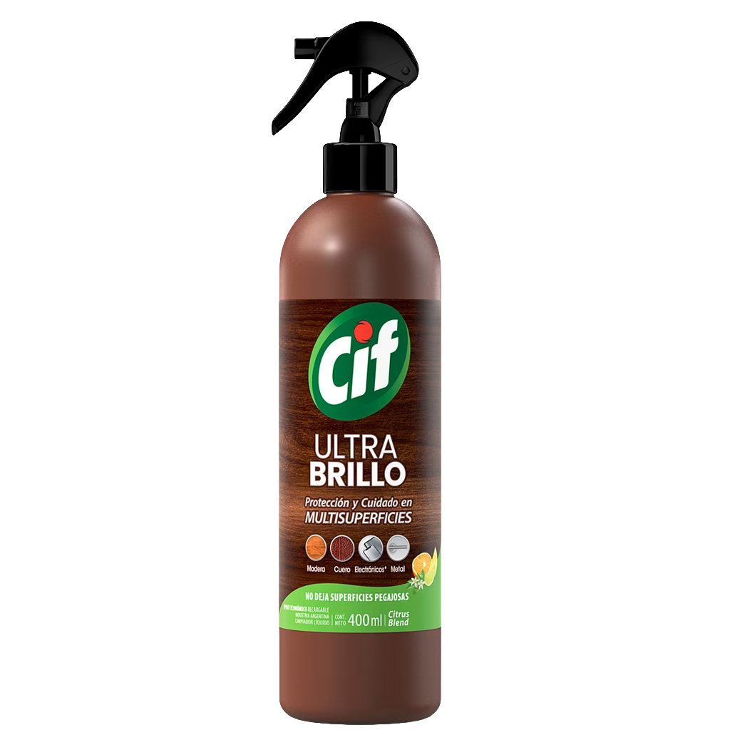 LIMPIADOR MUEBLES ULTRA BRILLO ESENCIAS CITRICAS