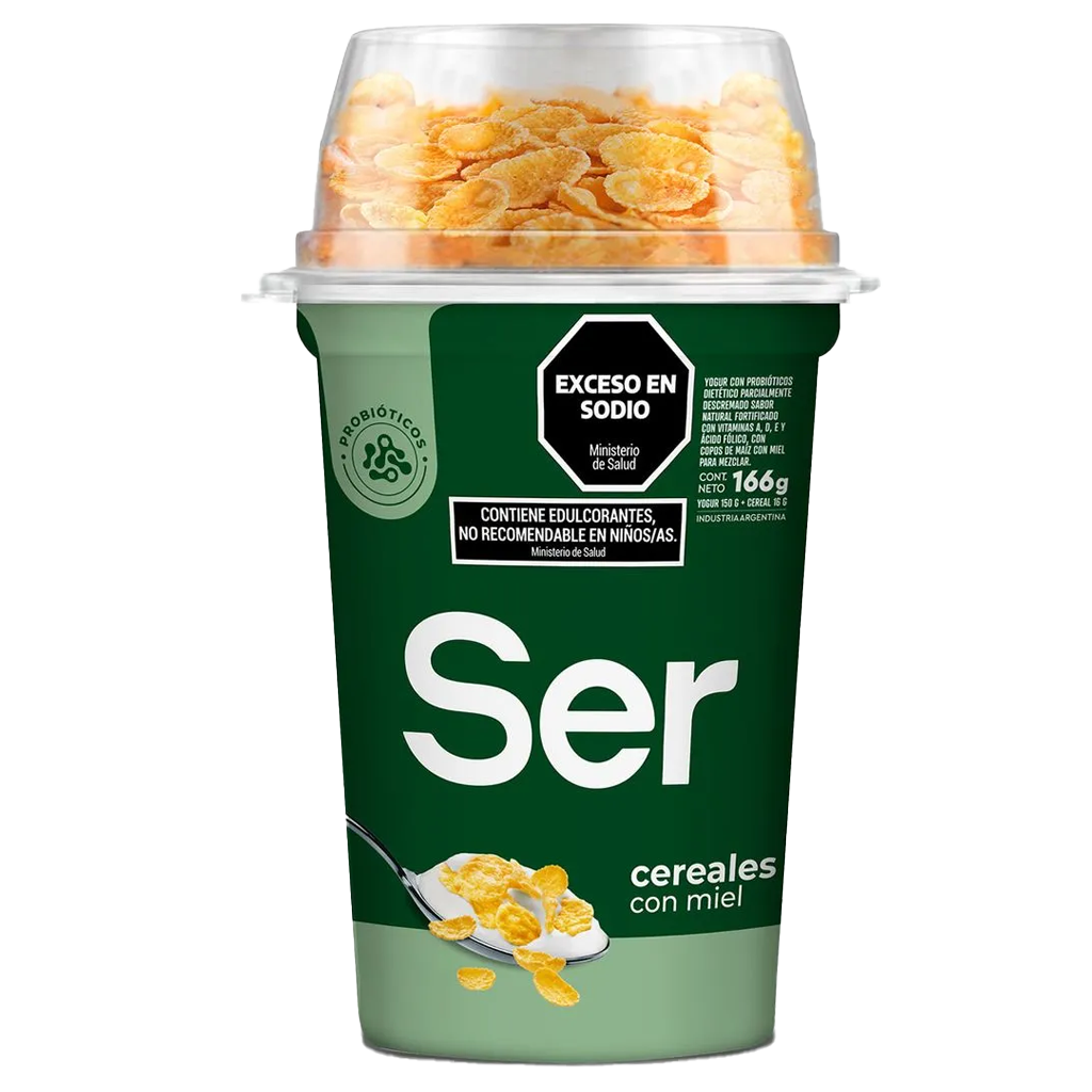 YOGUR BATIDO CON CEREALES