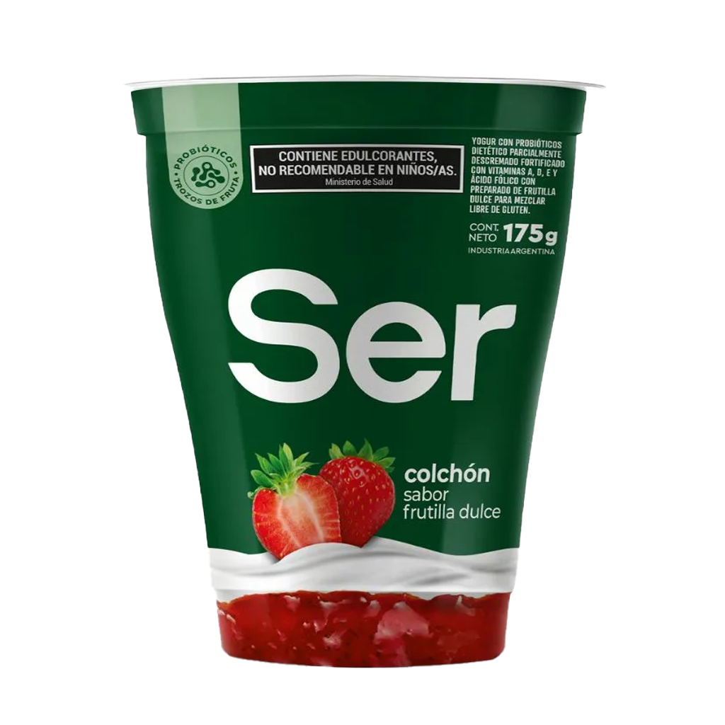YOGUR DESCREMADO COLCHON FRUTILLA DULCE