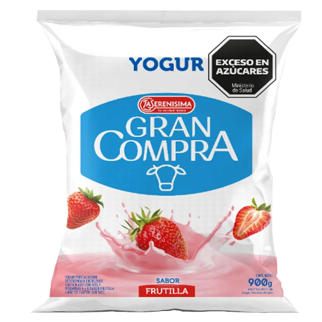 YOGUR BEBIBLE SACHET FRUTILLA