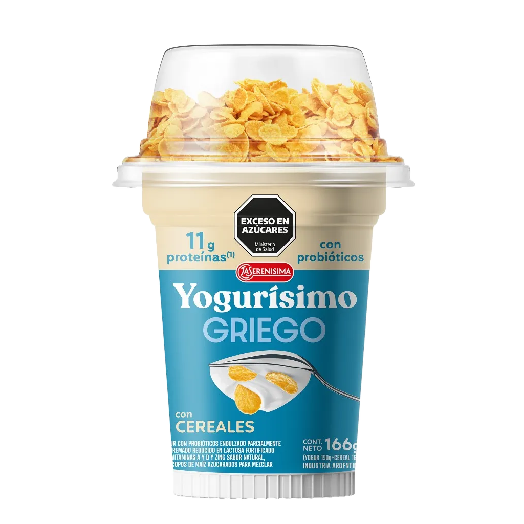 YOGUR BATIDO CON CEREALES