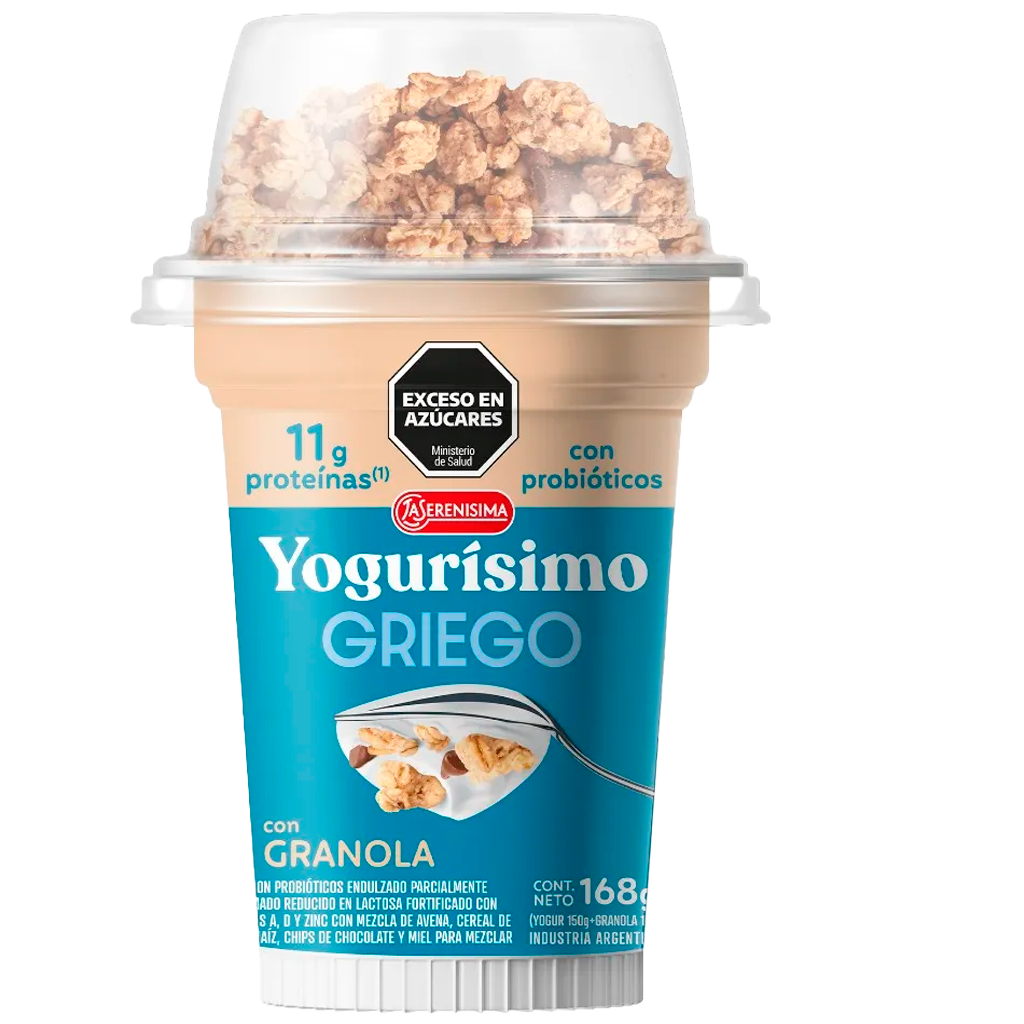 YOGUR BATIDO CON GRANOLA