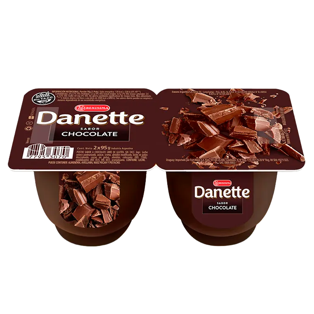 POSTRE CHOCOLATE x2