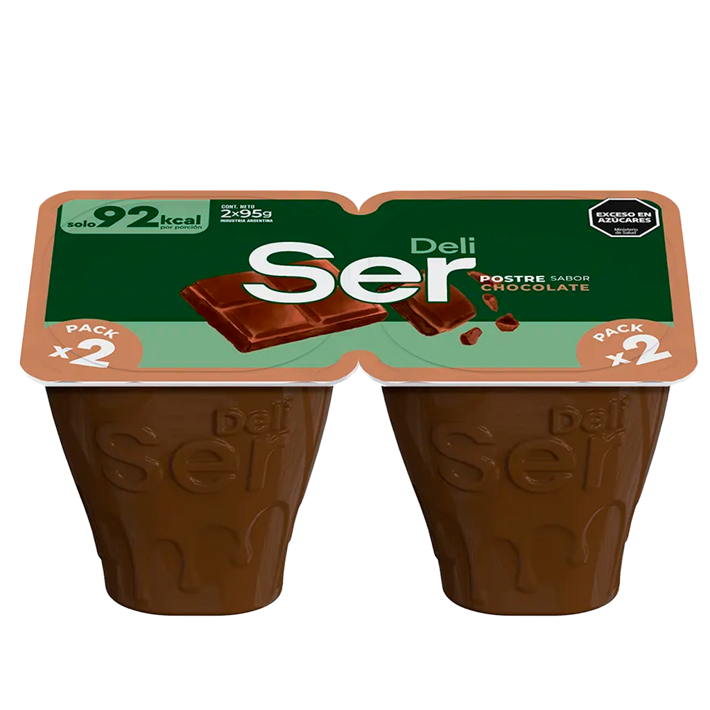 POSTRE CHOCOLATE x2