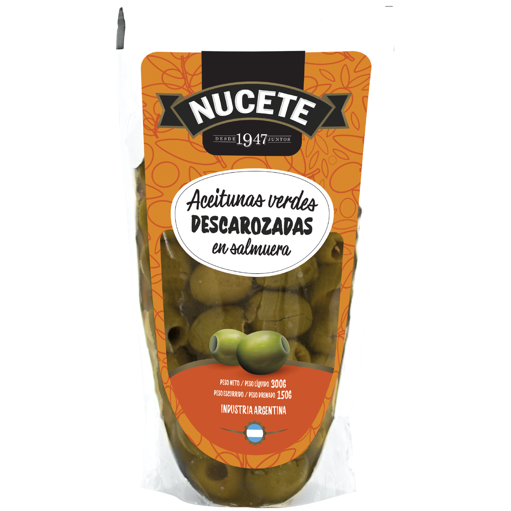 ACEITUNAS VERDES DESCAROZADAS
