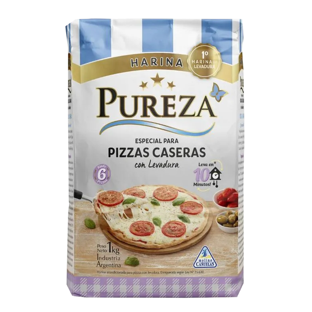 HARINA C/LEVADURA PIZZA