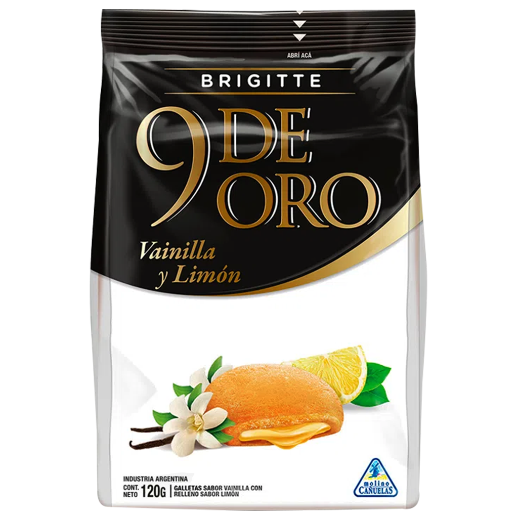 GALLETA RELLENA VAINILLA C/LIMON