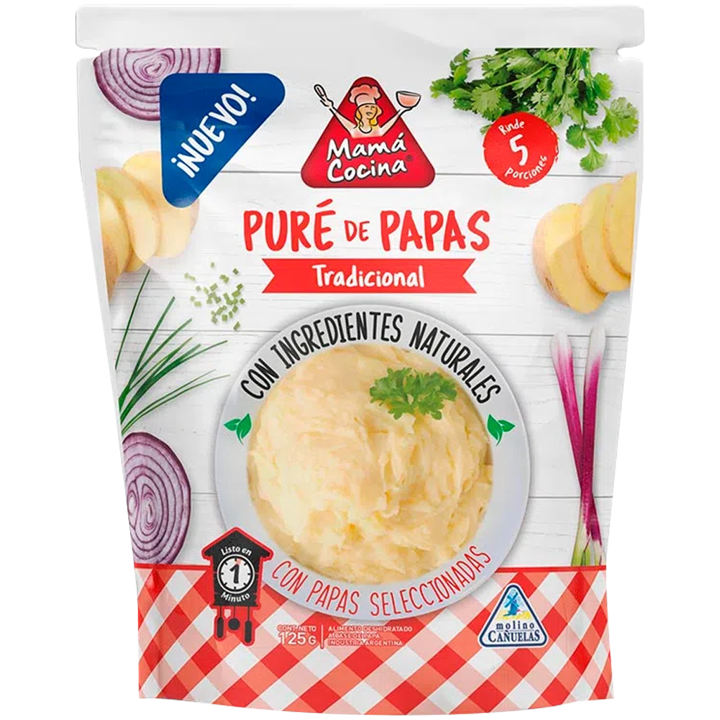 PURE DE PAPA RECETA TRADICIONAL