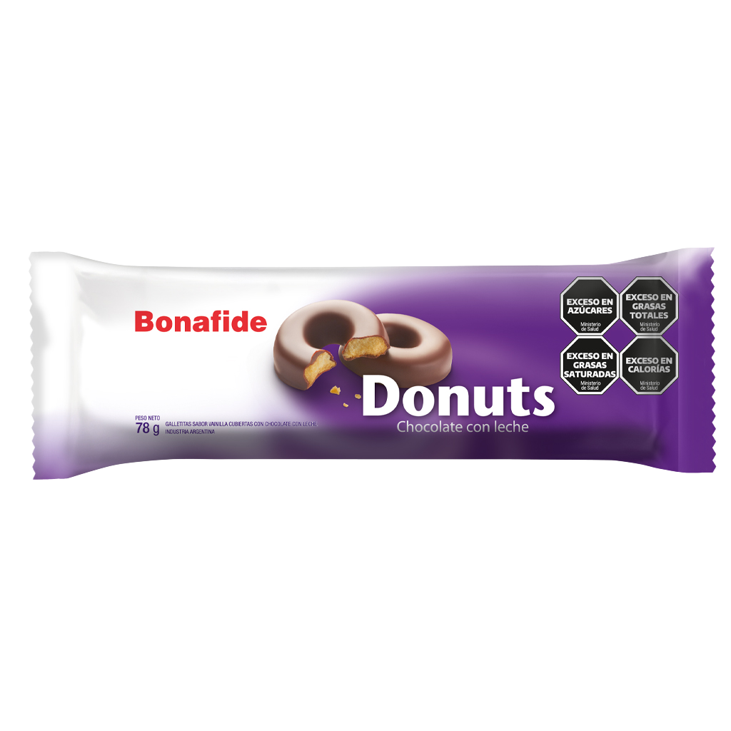 DONUTS CHOCOLATE CON LECHE