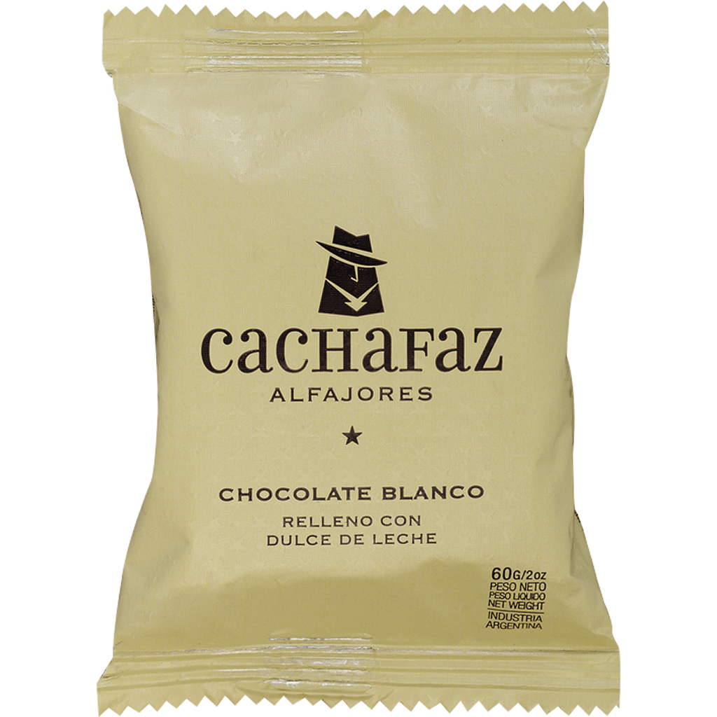 ALFAJOR CHOCOLATE BLANCO