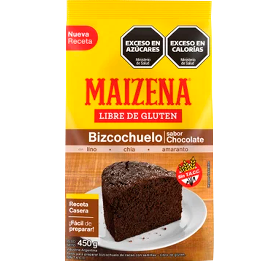 PREMEZCLA BIZCOCHUELO CHOCOLATE SIN TACC
