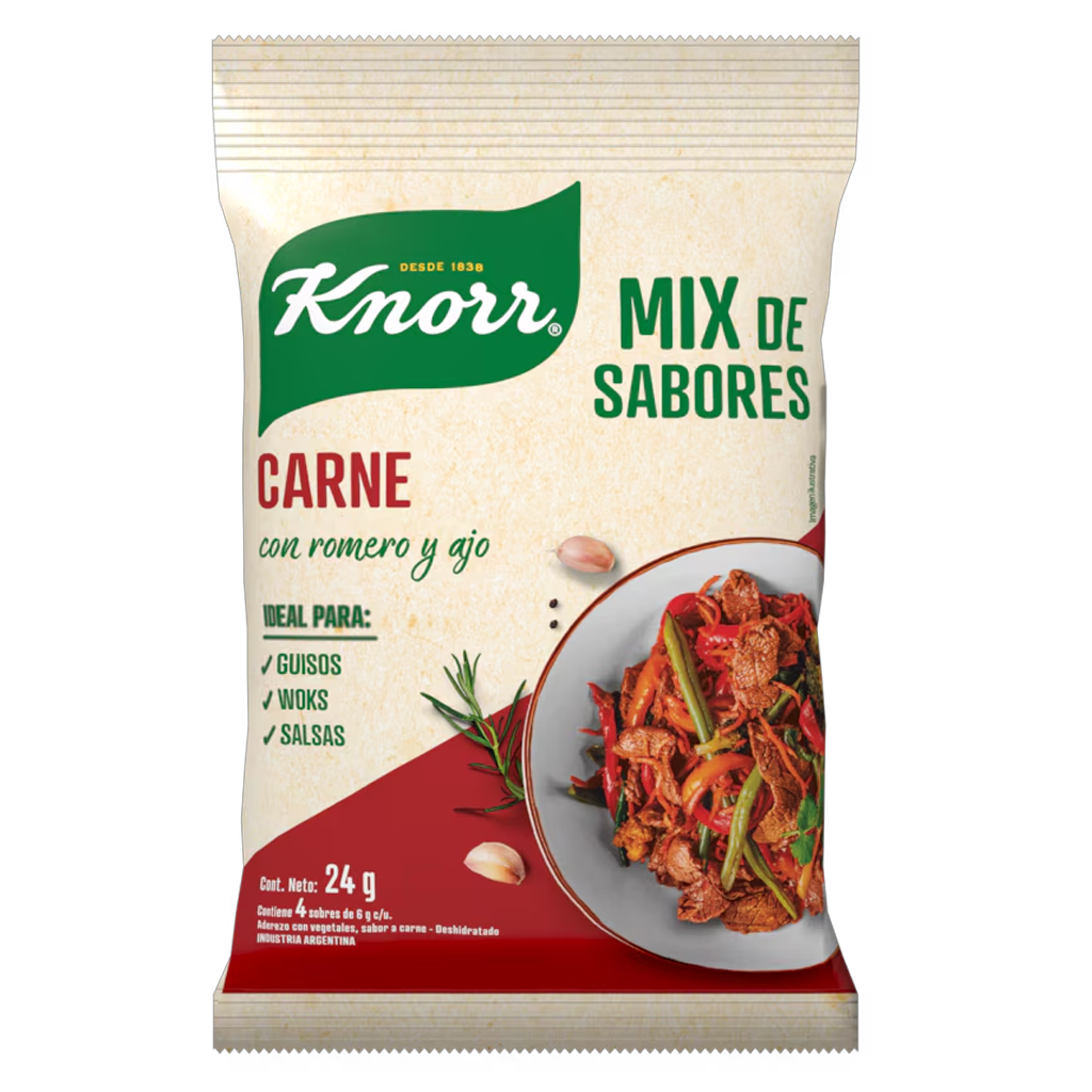 CONDIMENTO MIX DE SABOR PARA CARNE