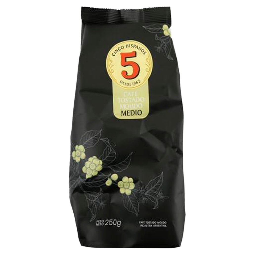 CAFE TOSTADO MOLIDO MEDIO