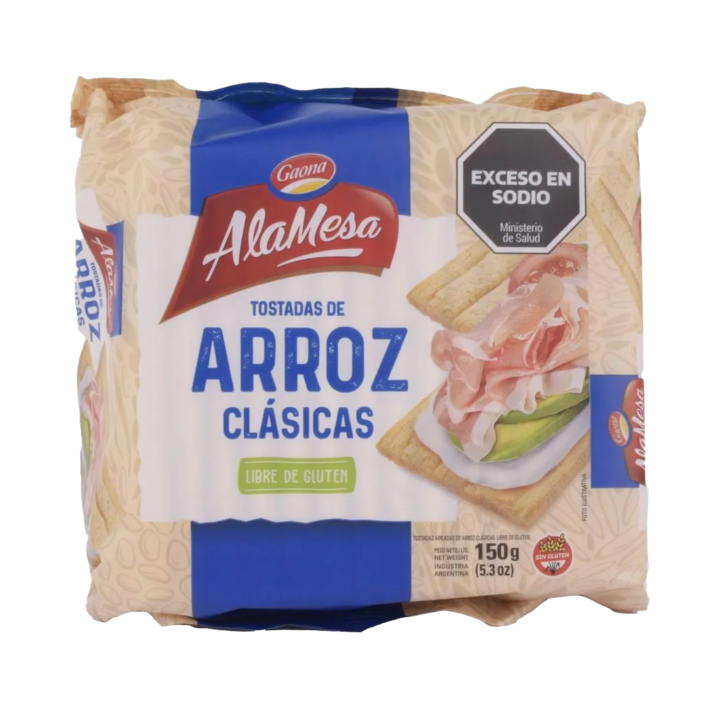 TOSTADAS DE ARROZ CLASICAS