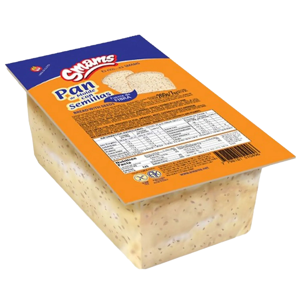 PAN DE MOLDE CON SEMILLAS