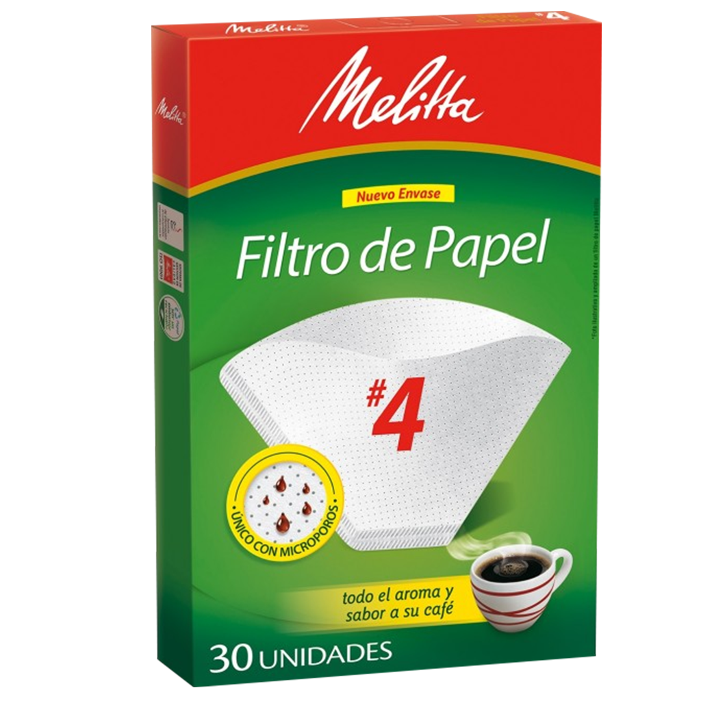 FILTRO CAFE NRO 4 PAPEL