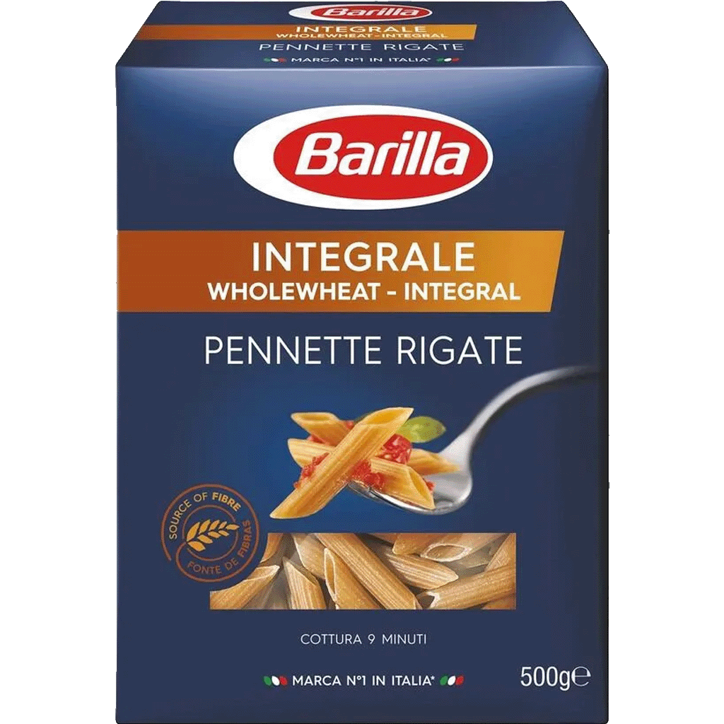 FIDEOS PENNE RIGATE INTEGRAL