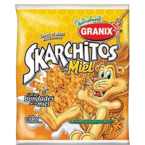 COPOS DE MAIZ CON MIEL